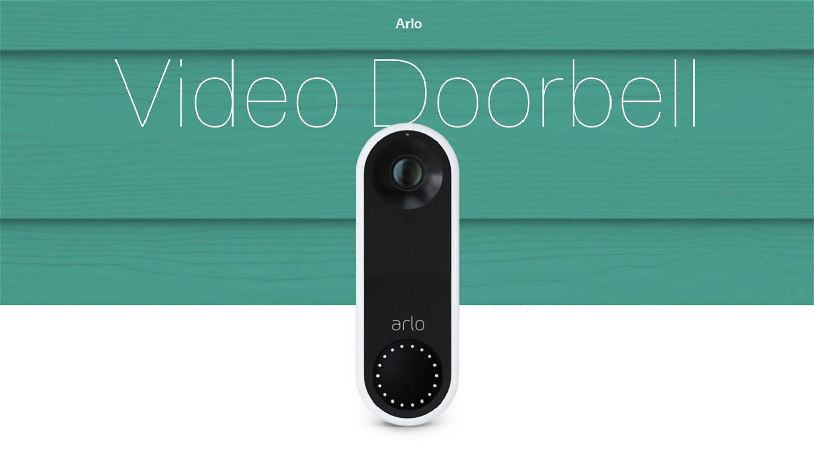 Immagine di Arlo Video Doorbell, citofono smart con video HD e audio bidirezionale