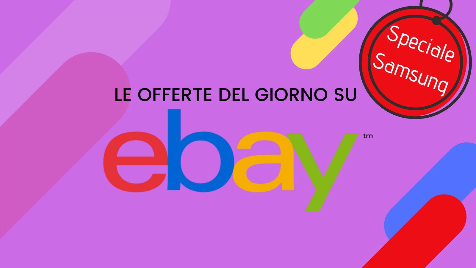 Immagine di TV ed elettrodomestici Samsung a prezzi mai visti su eBay!