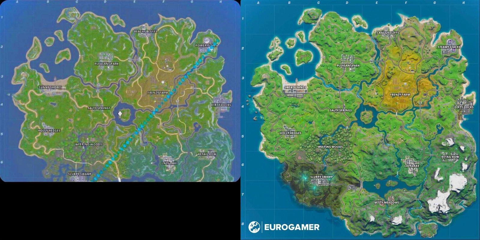Immagine di Fortnite 2: la mappa era stata scoperta, ma per tutti era falsa