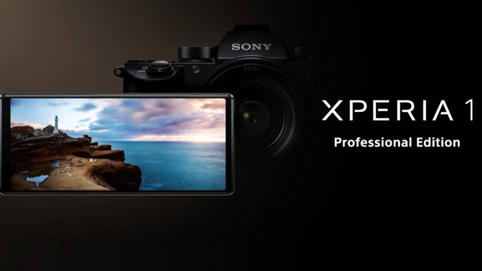 Immagine di Xperia 1 Professional Edition ufficiale in Giappone