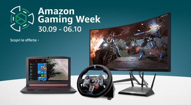 Immagine di Amazon Gaming Week, le migliori offerte della settimana