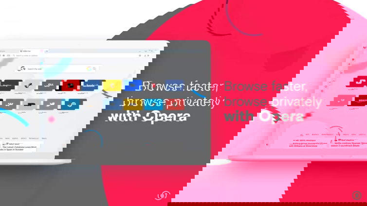 Immagine di Opera, navigazione il 20% più veloce bloccando i tracker