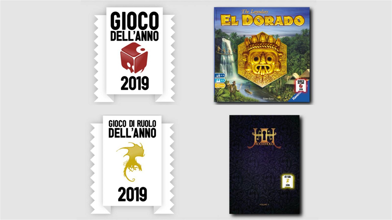 Immagine di Lucca Comics &amp; Games: annunciati i vincitori del premio Gioco dell’Anno e Gioco di Ruolo dell’Anno 2019