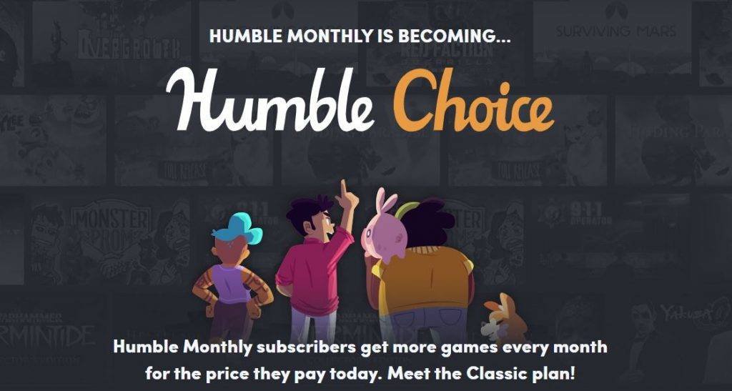 Immagine di Humble Monthly diventa Humble Choice: ecco tutti i cambiamenti