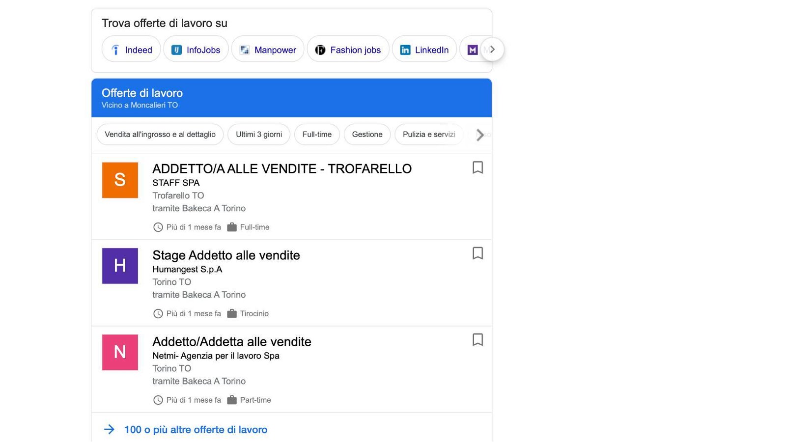 Immagine di Cercare offerte di lavoro su Google: adesso si può anche in Italia
