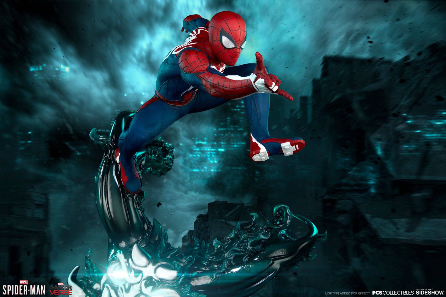 Immagine di Marvel's Spider-Man (PS4), una nuova statua prodotta dalla PCS