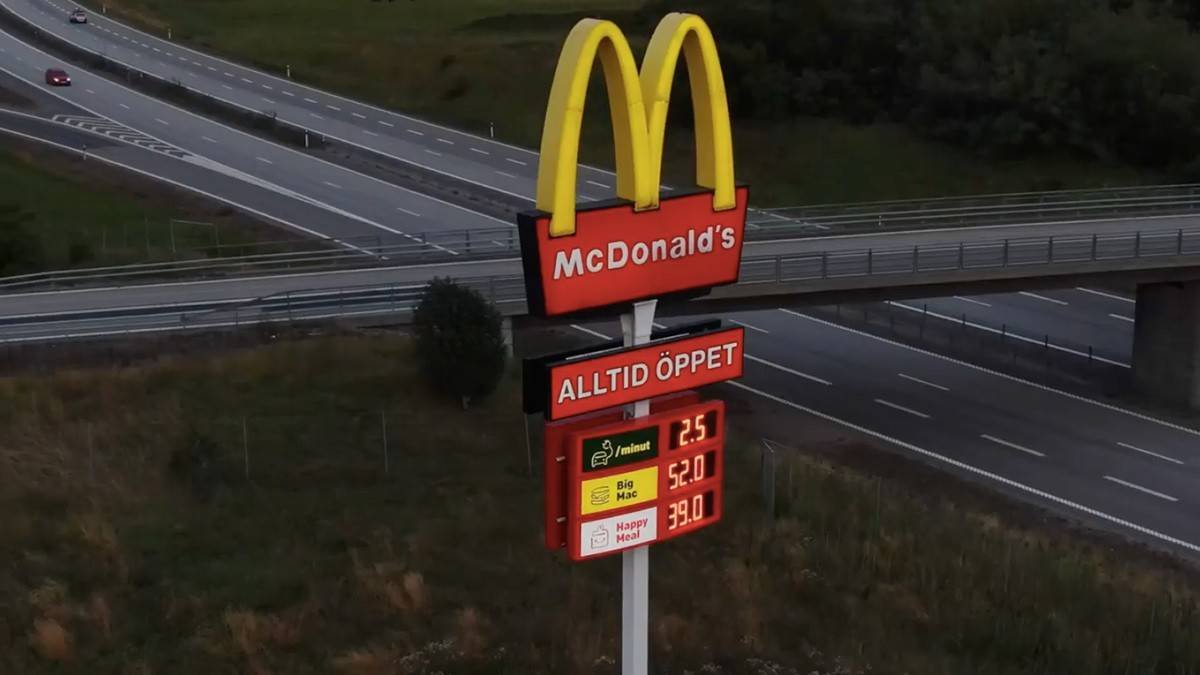 Immagine di McDonald's, McCharge al via in 39 ristoranti svedesi