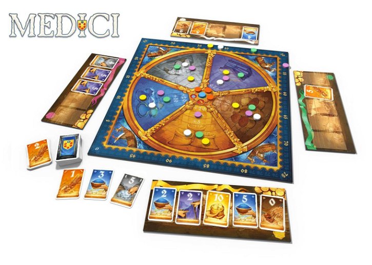 Immagine di Grail Games annuncia Medici: the dice game, il gioco ideato da Reiner Knizia