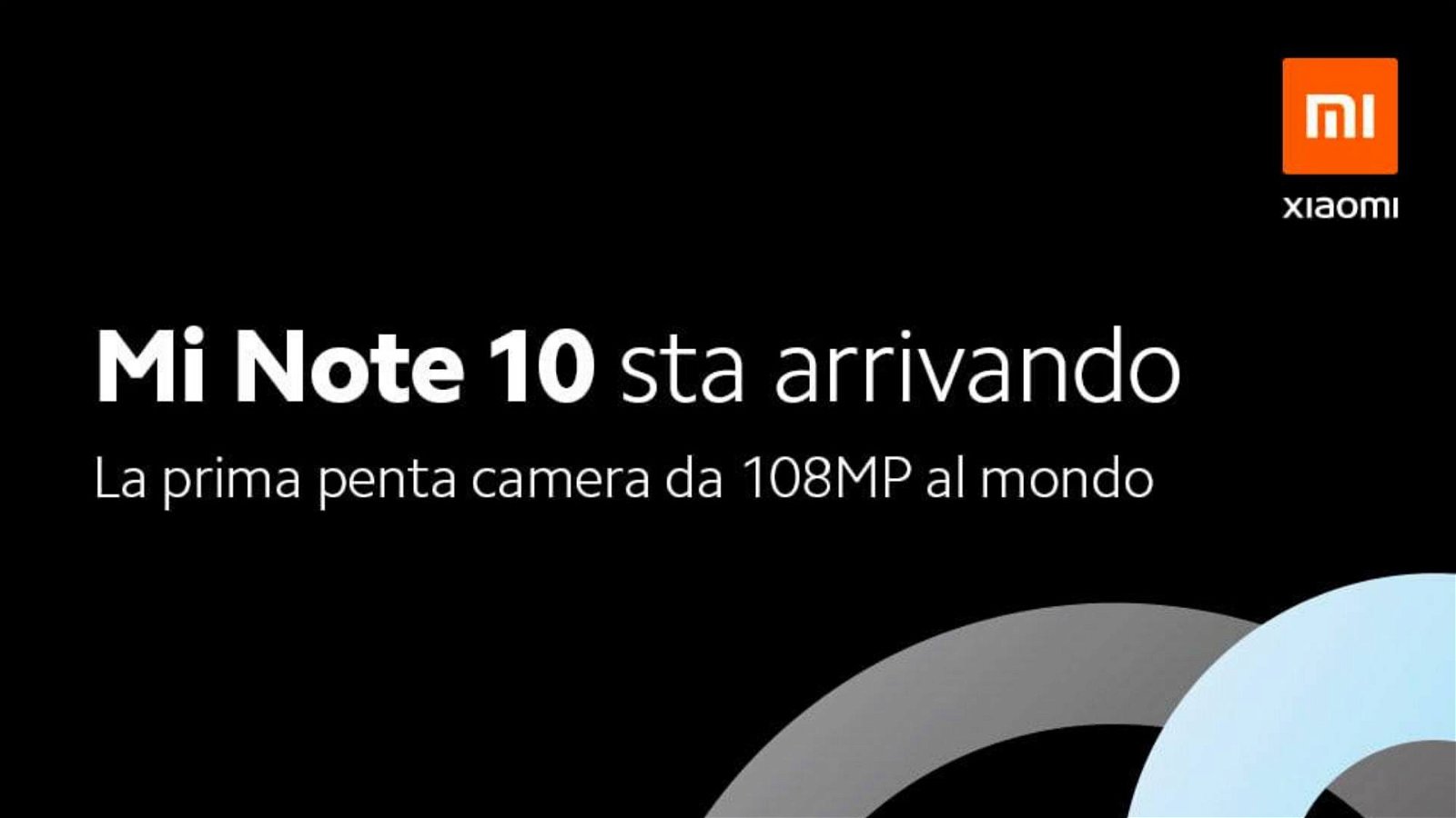 Immagine di Xiaomi Mi Note 10 con fotocamera da 108 MP arriverà in Italia