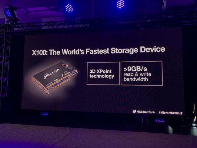 Immagine di Micron, finalmente un SSD 3D XPoint. Parte la sfida a Intel Optane