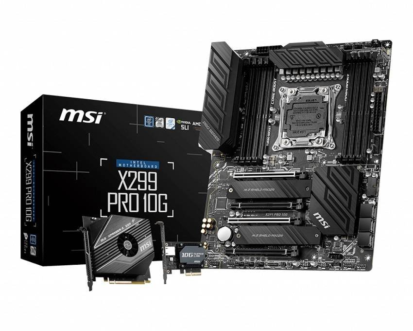 Immagine di MSI, tre nuove motherboard X299 per i nuovi Core X 10000