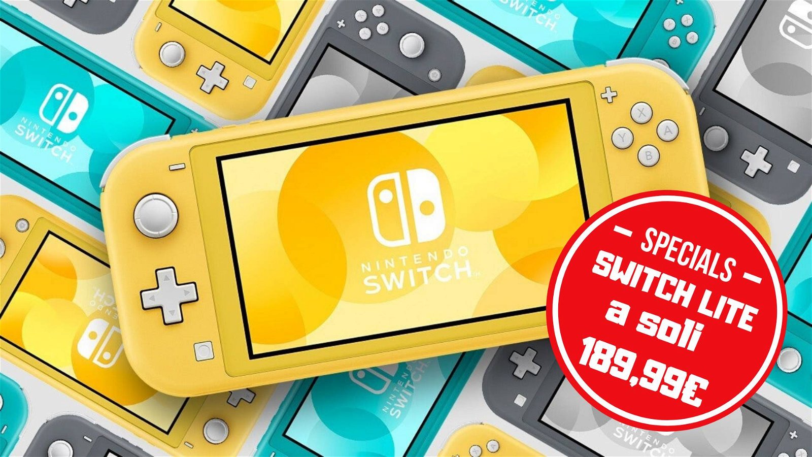 Immagine di Solo 189 euro per Nintendo Switch Lite! Pochi pezzi disponibili