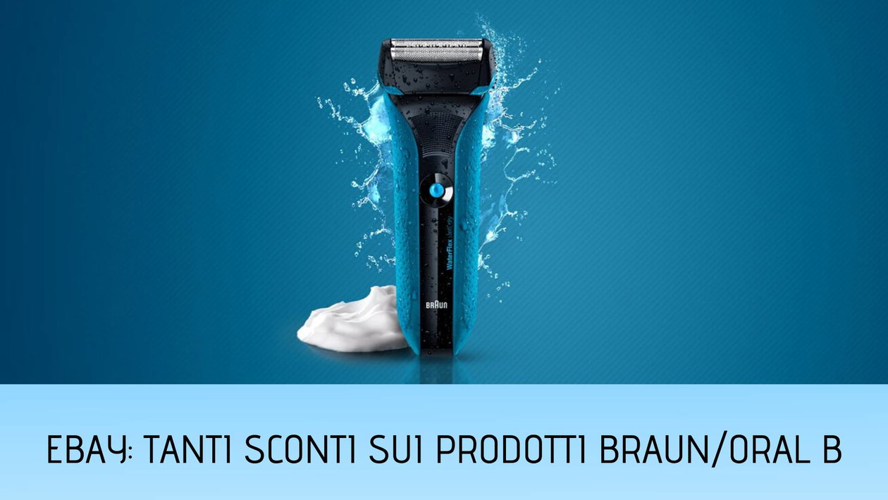 Immagine di Braun &amp; Oral-B Week su Amazon, sconti fino al 60%