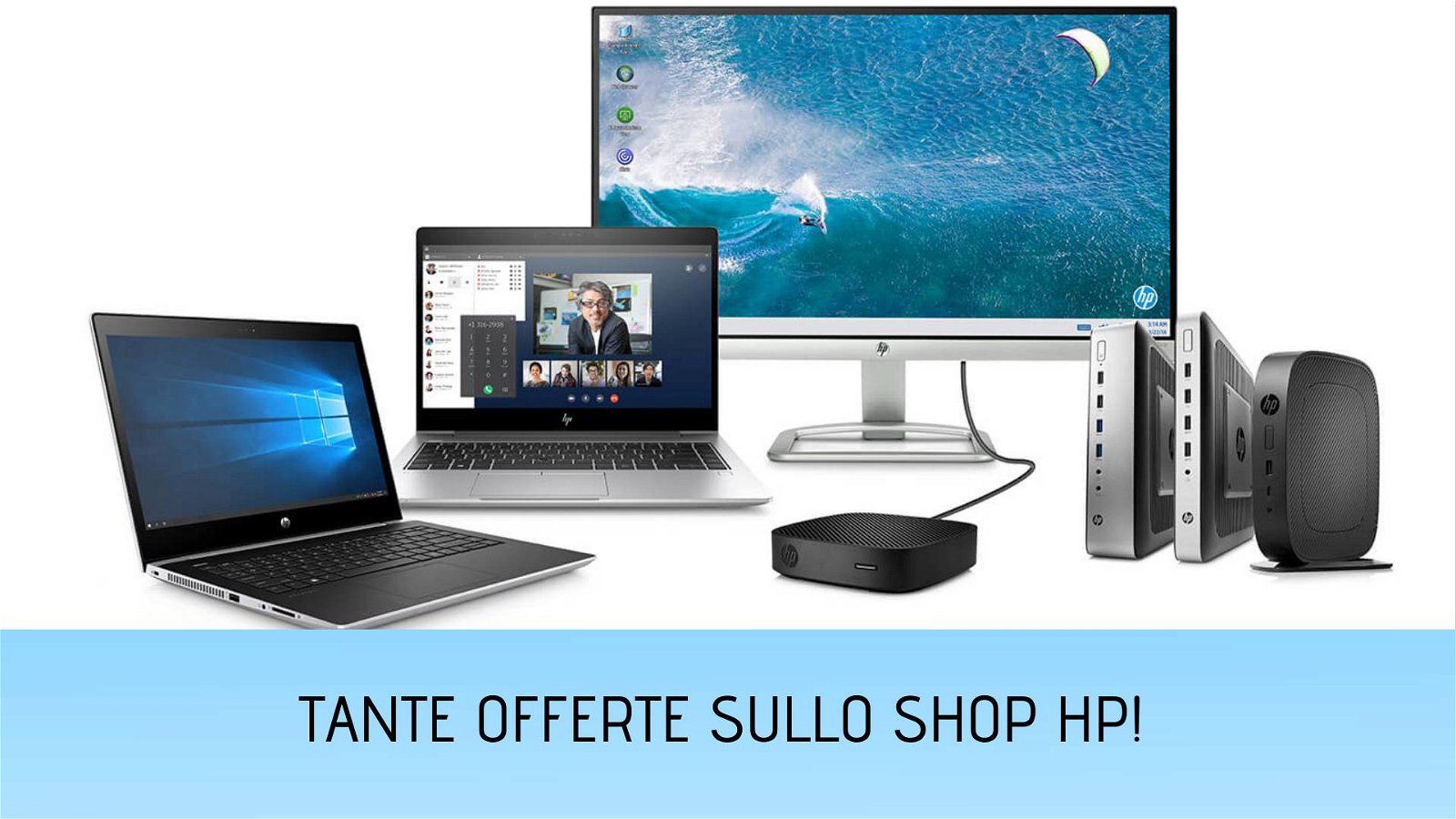 Immagine di Le offerte HP della settimana: sconti fino al 44% su portatili, monitor, stampanti e accessori