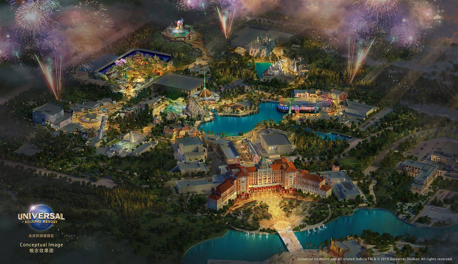 Immagine di Universal Studios Pechino: svelato tutto il parco