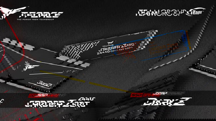 Immagine di TeamGroup sposa i Ryzen 3000 con l'SSD Cardea Zero Z440 e la memoria DDR4 DARK Zα