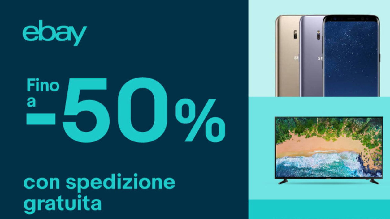 Immagine di Sconti fino al 50% nella Tech Week di eBay