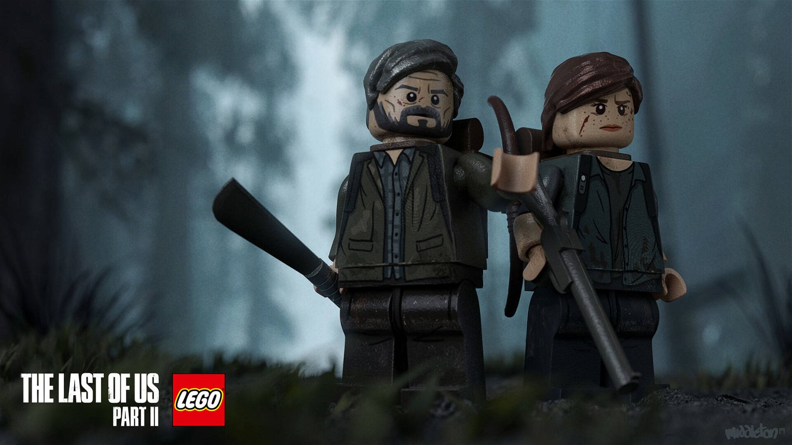 Immagine di The Last of Us 2: ideata versione LEGO di Joel ed Ellie