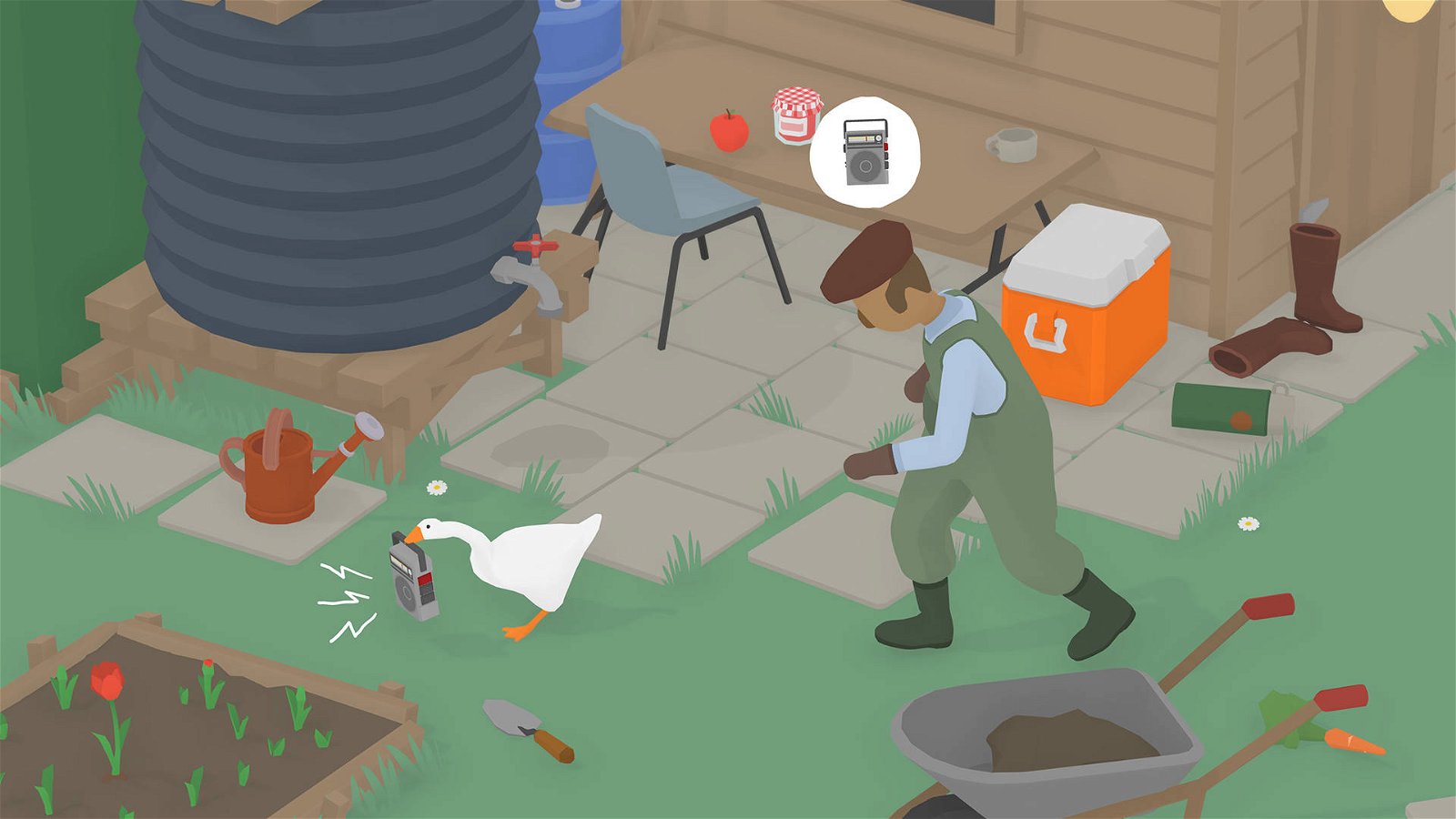 Immagine di Untitled Goose Game: il curioso indie arriverà su console durante la prossima settimana