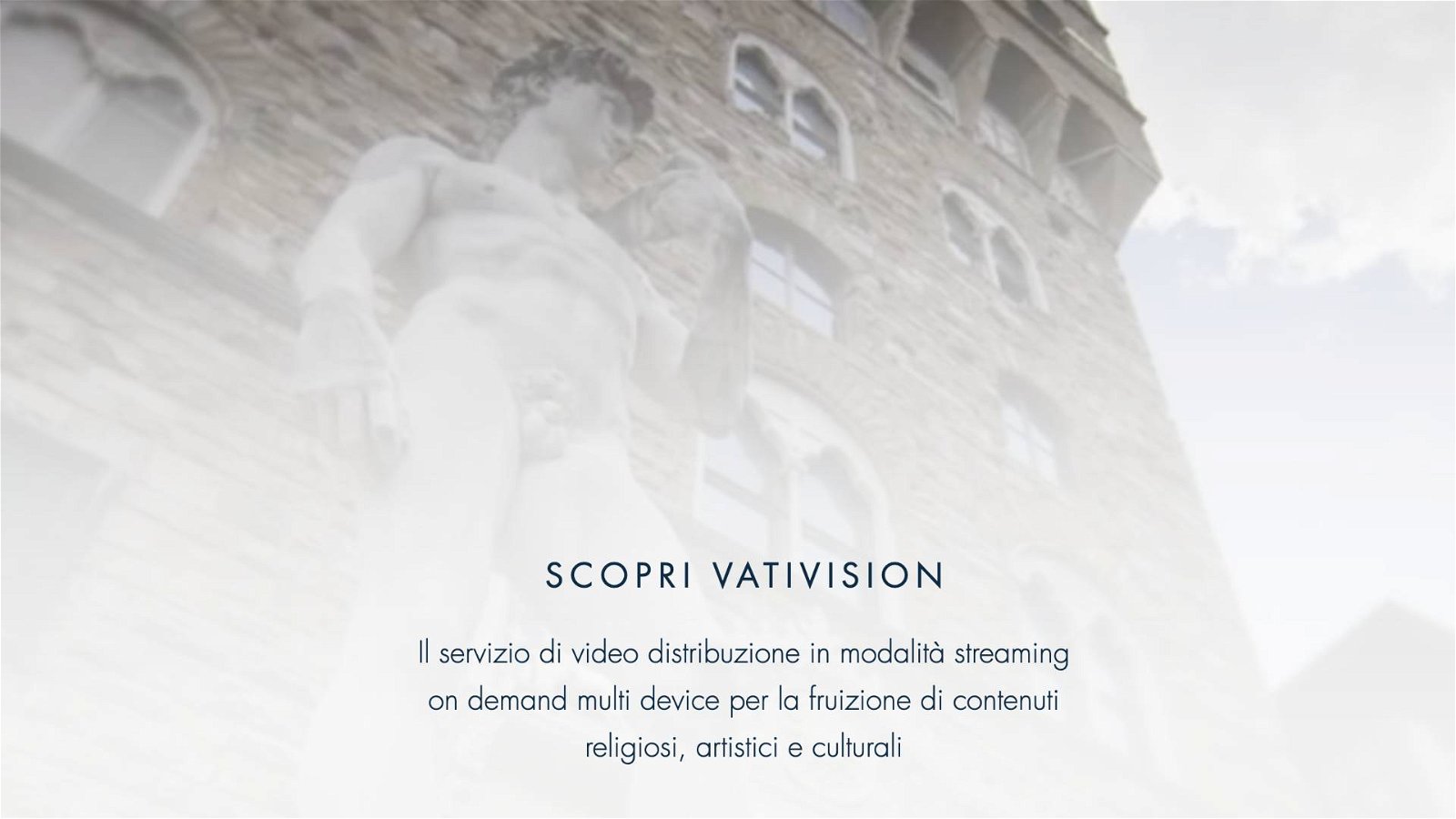 Immagine di VatiVision, dal 2020 una piattaforma streaming dedicata all'arte e al messaggio cristiano