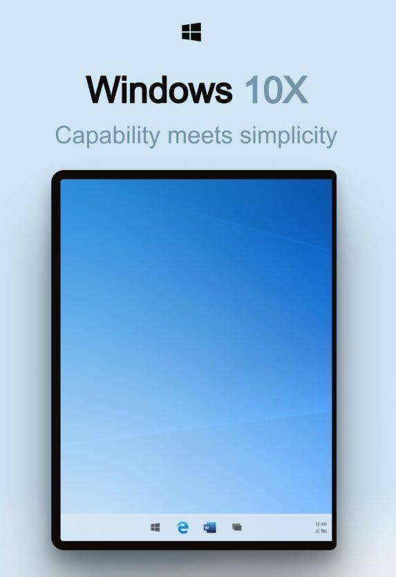 Immagine di Windows 10X su un Mac: è successo davvero.