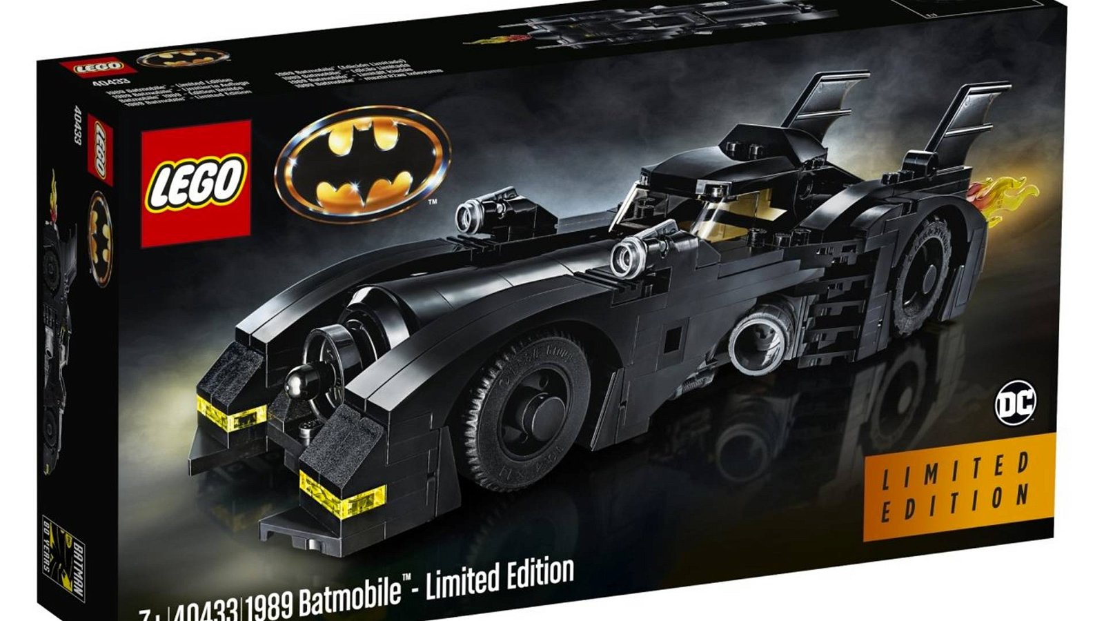 Immagine di 40433 - 1989 Batmobile Limited Edition: ecco le foto ufficiali della Batmobile Lego