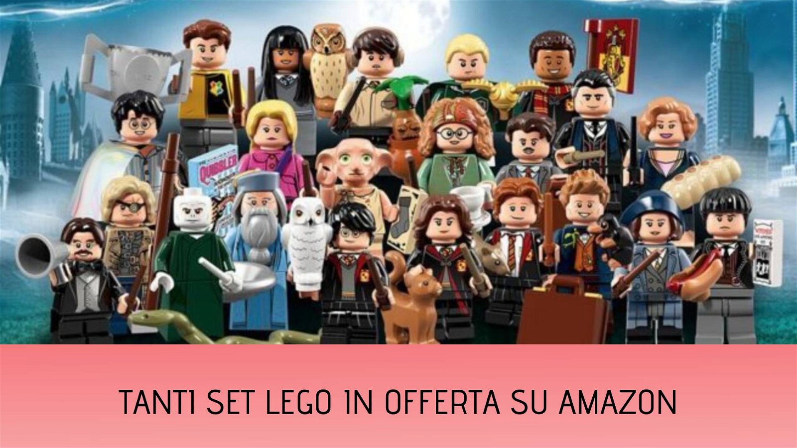 Immagine di Set LEGO Disney e Harry Potter in offerta su Amazon! Sconti fino al 30%!