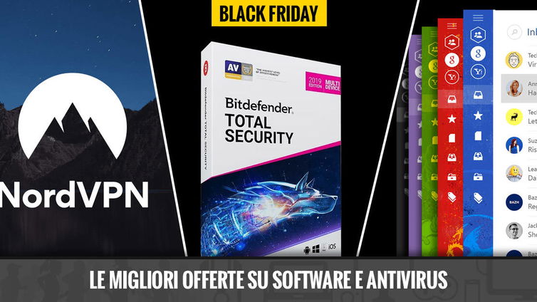 Immagine di Black Friday 2019, le migliori offerte su software e antivirus