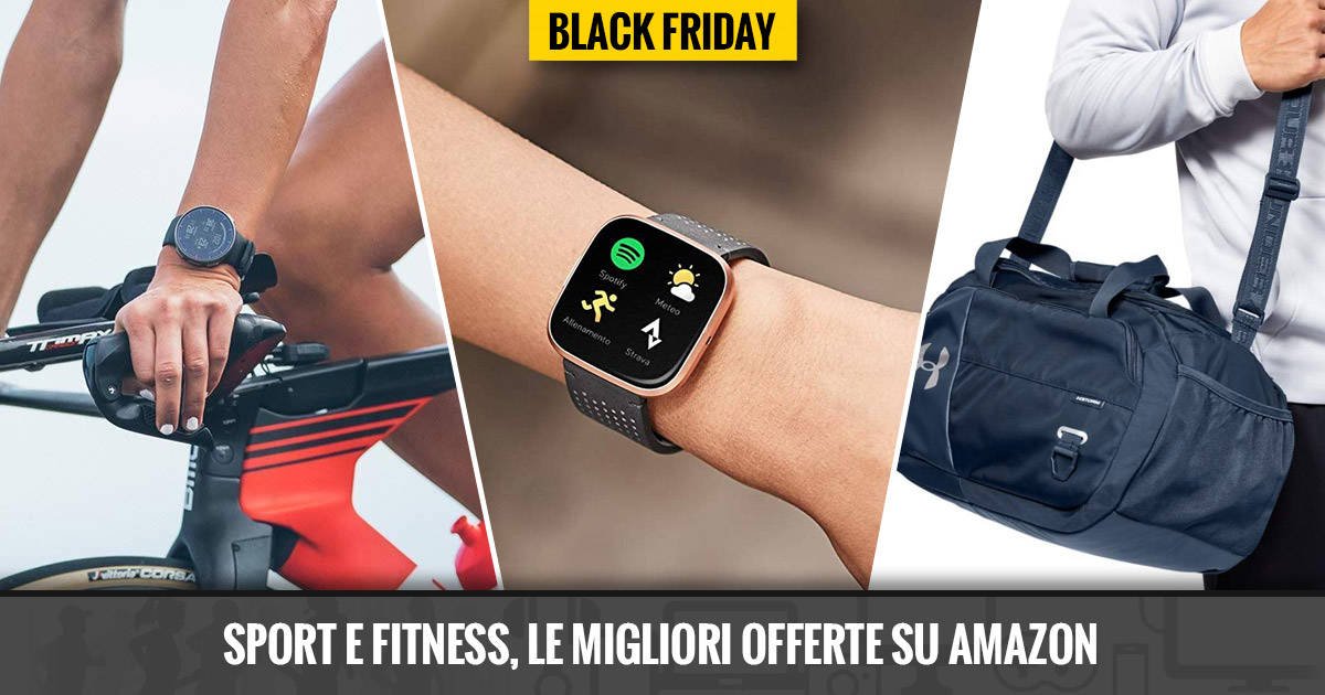 Immagine di Sport e Fitness, le migliori offerte su Amazon per il Black Friday