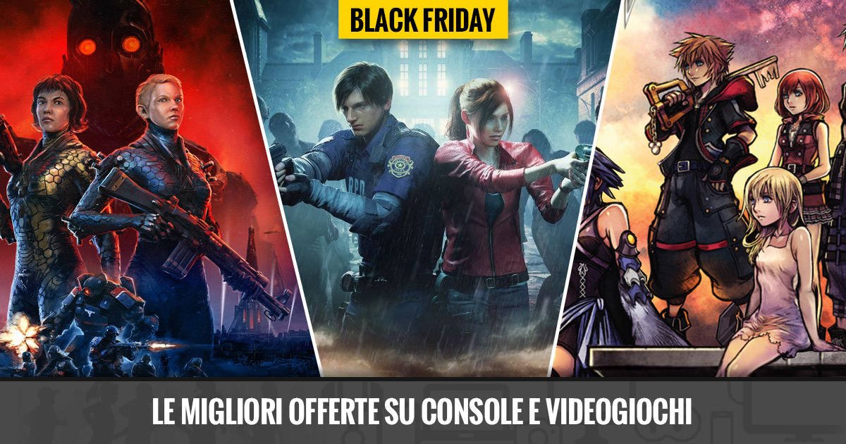 Immagine di Black Friday 2019, le migliori offerte su videogiochi e console