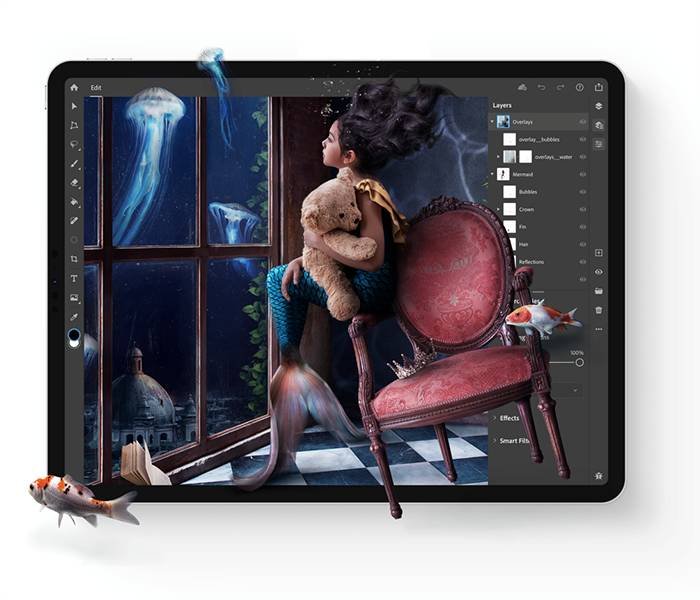 Immagine di Photoshop per iPad, Adobe annuncia le novità in arrivo