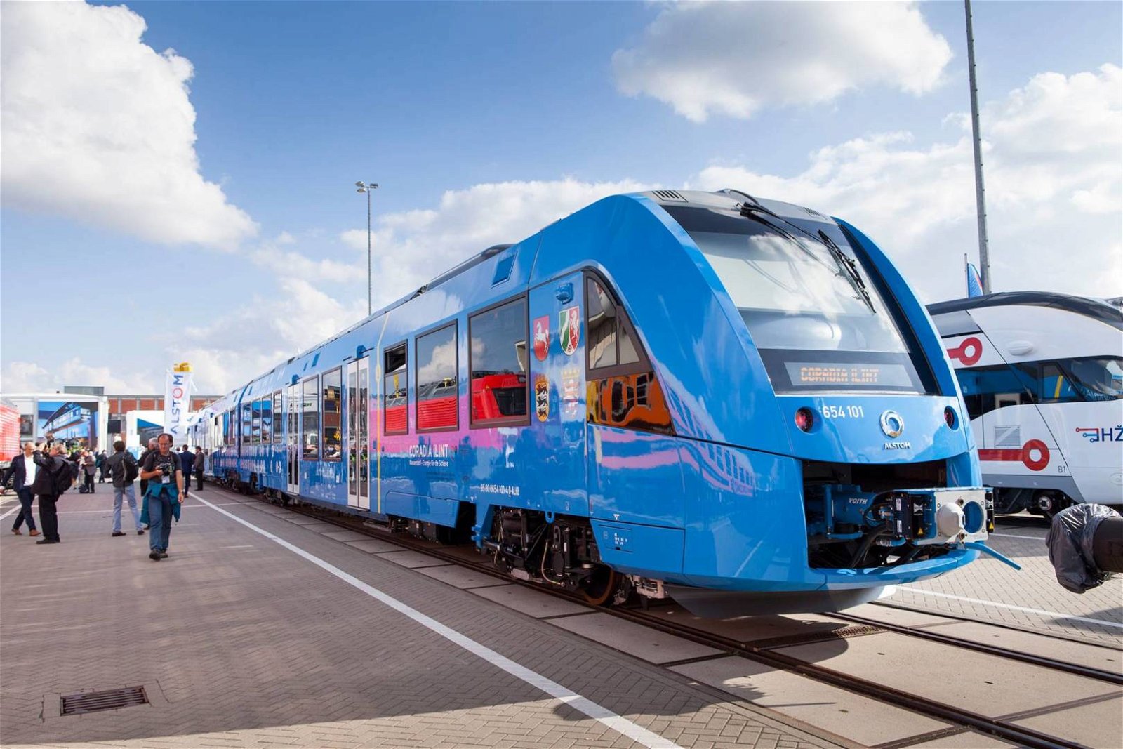 Immagine di Alstom "iLint", nel 2020 i test sul treno a cella di combustibile