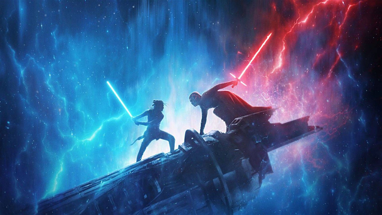 Immagine di Star Wars: L'Ascesa di Skywalker, foto dal Millenium Falcon