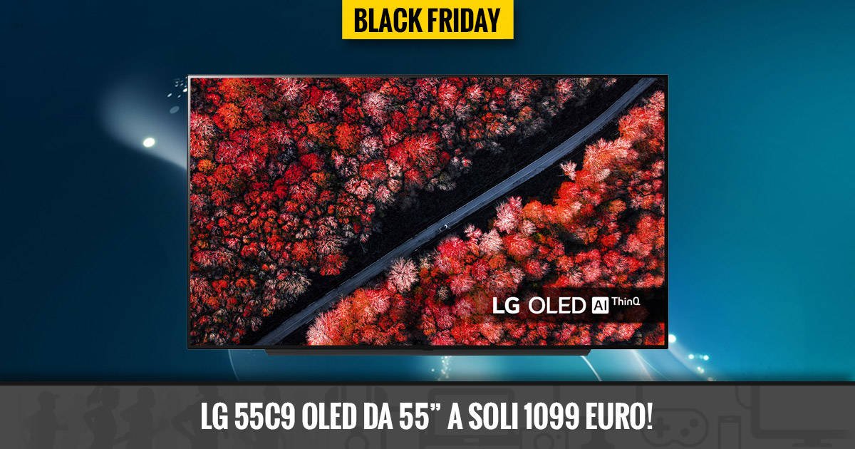 Immagine di Super offerta Black Friday! LG 55C9 OLED TV da 55" a soli 1099 euro!