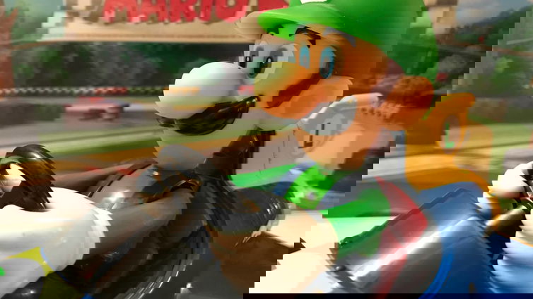 Immagine di Carrera Mario Kart Mach 8 Luigi: la recensione