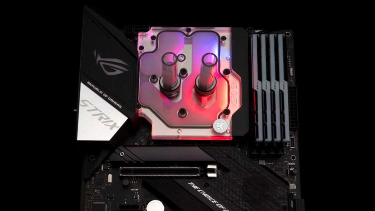 Immagine di Hai una Asus ROG Strix X570-E Gaming? Ora puoi raffreddarla a liquido!