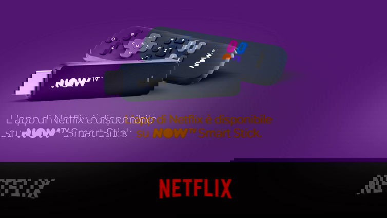 Immagine di Now TV Smart Stick adesso supporta anche l'app di Netflix