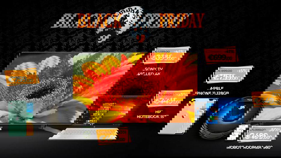 Immagine di Le migliori offerte del Black Friday da Unieuro