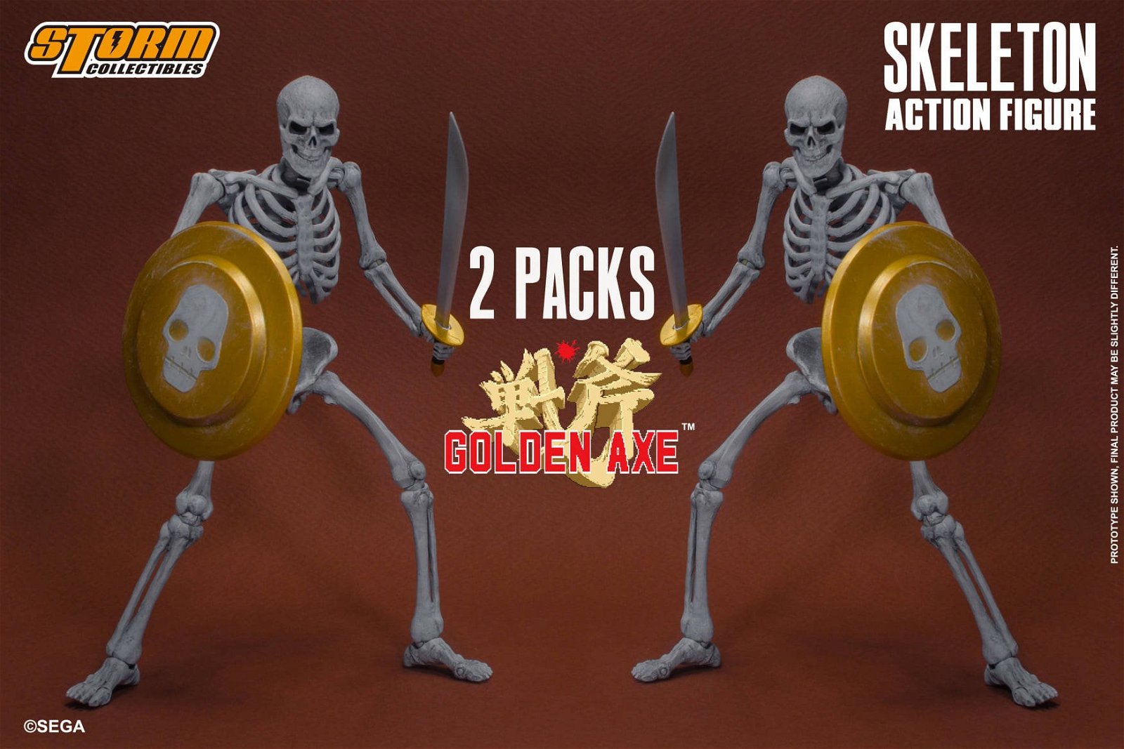 Immagine di Skeletom 2-Packs (Golden Axe) da Storm Collectibles