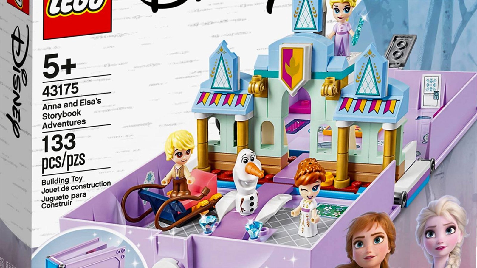 Immagine di Anna and Elsa’s Storybook Adventures: da Lego il libro delle favole di Frozen 2