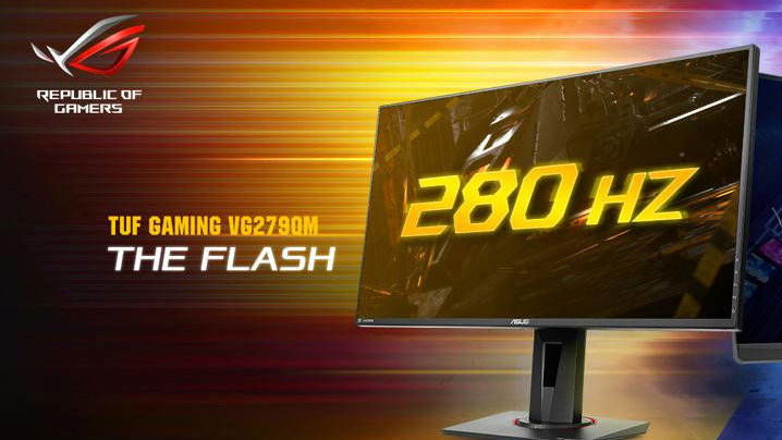 Immagine di Asus, pronto un monitor TUF Gaming con refresh rate di 280 Hz!