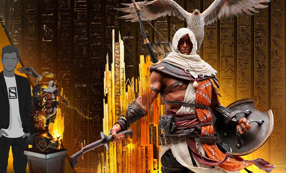 Immagine di Bayek (Assassin's Creed), la spettacolare statua di Pure Arts
