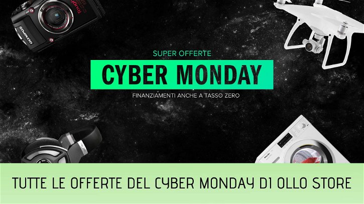 Immagine di Cyber Monday Ollo Store, super offerte su Fujifilm, DJI e Sony