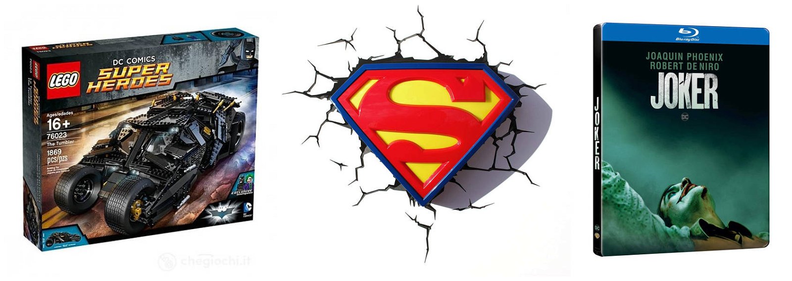 Immagine di DC Comics: i gadget da regalare ad ogni appassionato di super eroi