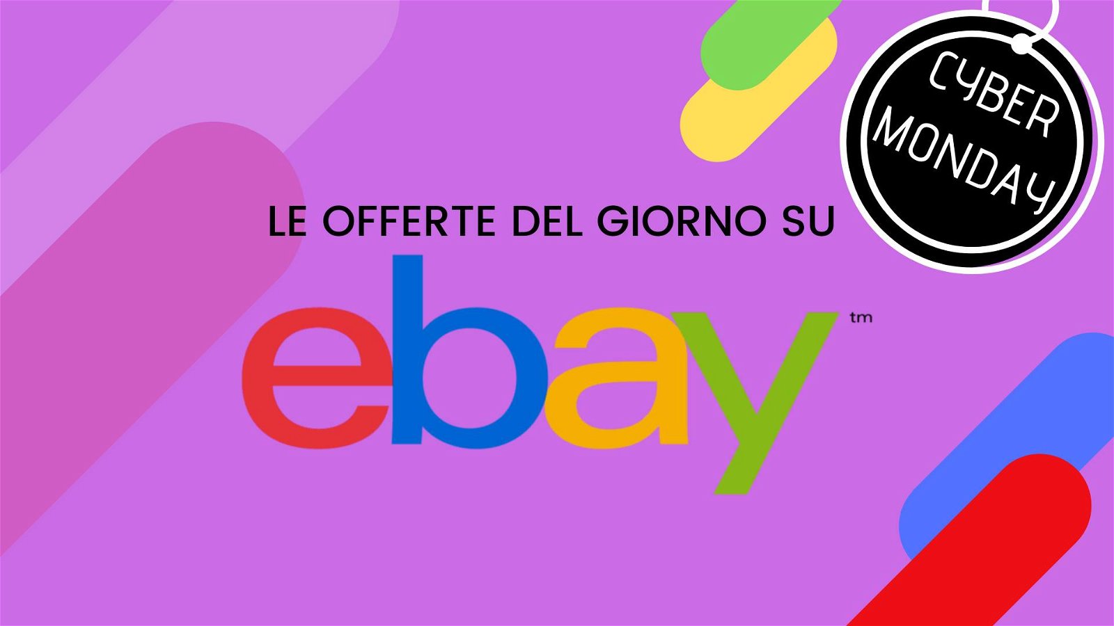 Immagine di Le migliori offerte del Cyber Monday su eBay: TV OLED e Smartphone con sconti fino al 70%