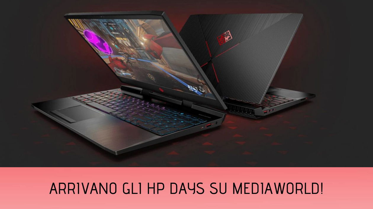Immagine di HP Days su MediaWorld, sconti e tasso zero su portatili e accessori
