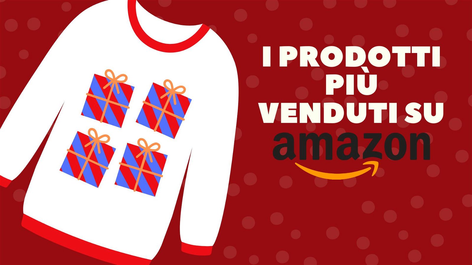 Immagine di I prodotti più venduti su Amazon per Natale