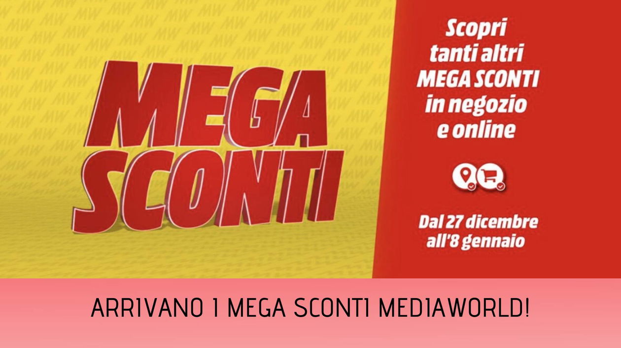 Immagine di Mega Sconti MediaWorld, fino al 50% su tantissimi prodotti
