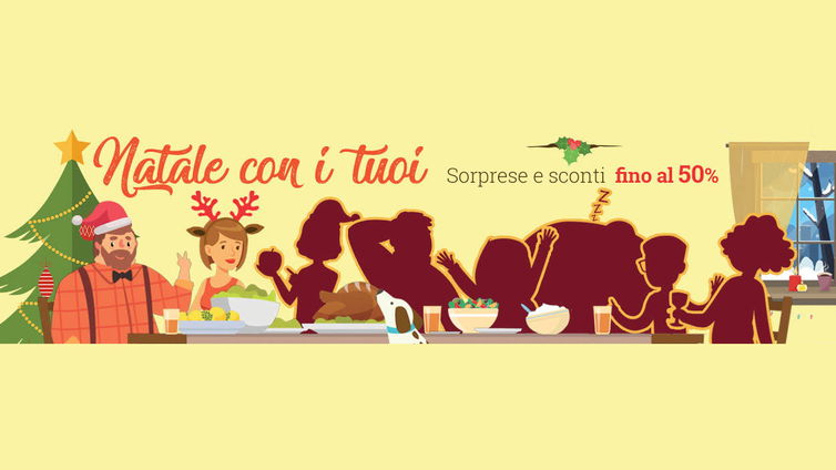 Immagine di Natale con i tuoi, le offerte di Monclick dedicate ai genitori con sconti fino al 50%