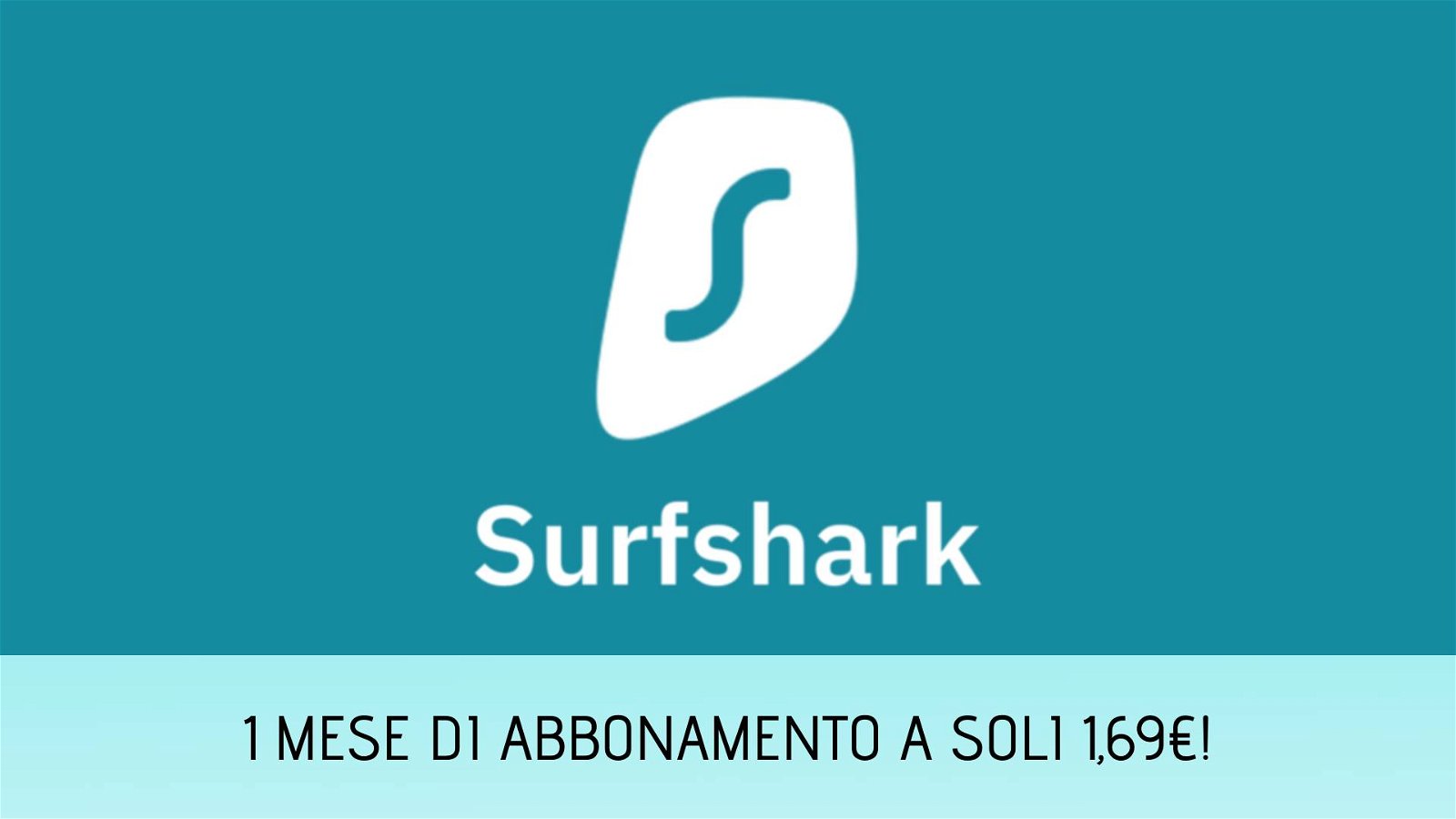 Immagine di Surfshark VPN: in offerta a 1,69€ al mese e 1 mese gratis
